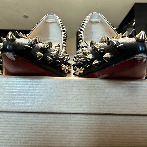 Christian Louboutin 100mm Mixed Color Spike Pigalle EU 38.5 - Picture 9 of 11